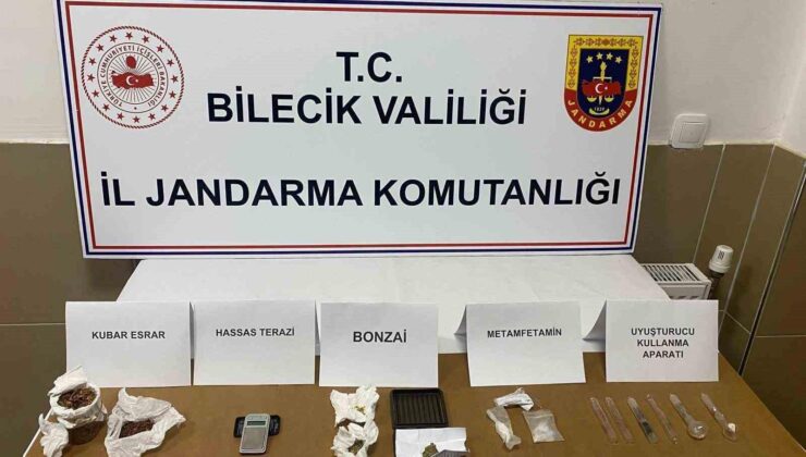 Bilecik’te düzenlenen uyuşturucu operasyonunda 5 kişi yakalandı