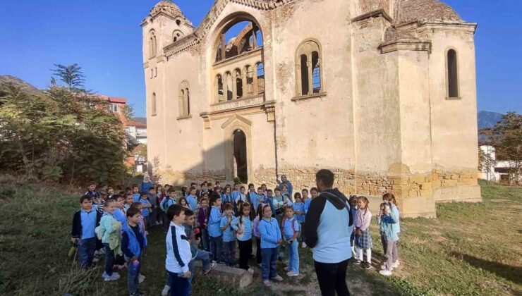 Öğrencilerden tarihe seyahat