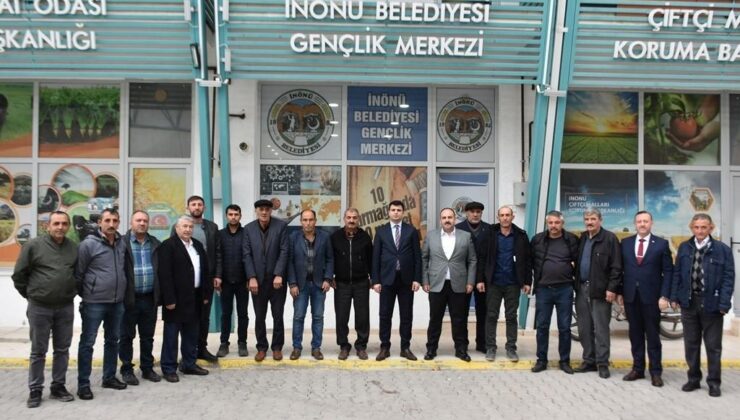 İnönü’de muhtarlar toplantısı yapıldı