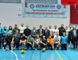 Kütahya’da ’eğitim çalışanları voleybol turnuvası’ başladı