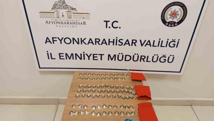 Kuyumculara sahte altın satmaya çalışan 2 şahsı polis yakaladı