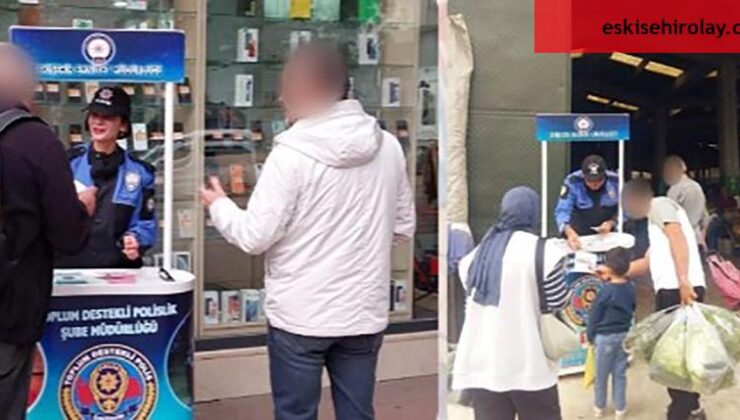 Polis bin 165 vatandaşı hırsızlık ve dolandırıcılıkla ilgili bilgilendirdi