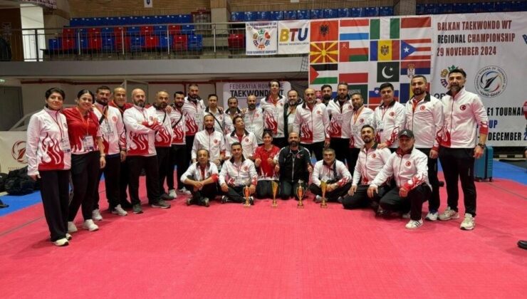 Balkan Taekwondo Şampiyonası’nda ikinci oldu