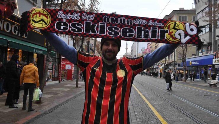 Eskişehirspor’un kritik maçını izlemek için İzmir’den geldi