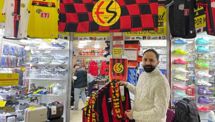 Eskişehirspor’un maç heyecanı forma satışlarına yansıdı