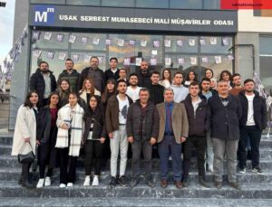 Hisarcık MYO’dan Uşak Serbest Muhasebeci Mali Müşavirler Odasına teknik gezi