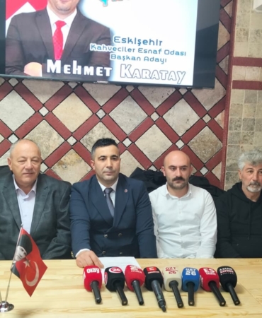 Eskişehir Kahveciler Odası Başkan Adayı Mehmet Karatay