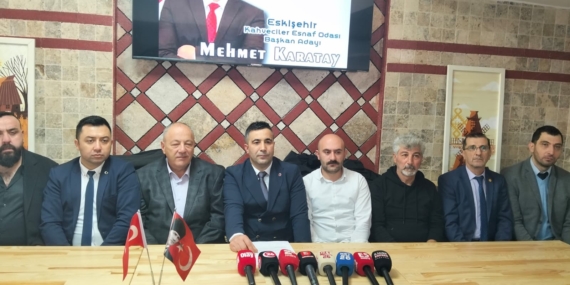 Eskişehir Kahveciler Odası Başkan Adayı Mehmet Karatay